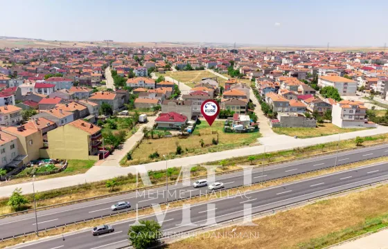 Tekirdağ Ergene Yeşiltepede 3 Kat Konut İmarlı 251 m2 Arsa