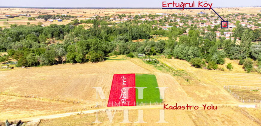 Kırklareli Lüleburgaz Ertuğrul Köyde 880 m2 Bağ Bahçe